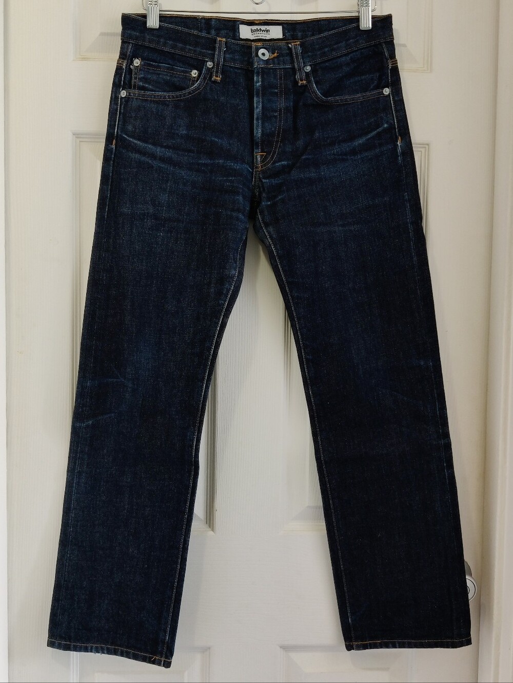 Baldwin Men's Size 29 The Reed Selvedge Denim Jeans